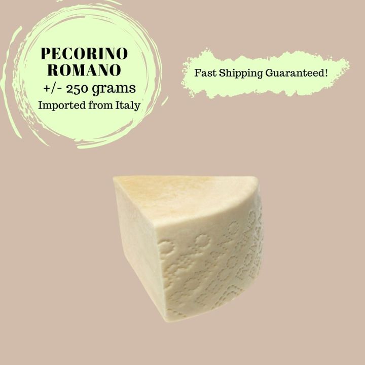 Pecorino Romano Cheese from Italy (+/) 60g, 125g, 250g Lazada PH