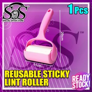 Roller Sticker Sticky Lint Reusable Dust Roller Remove Hair Bedroom Fur Refillable Paper Roller Pelekat Habuk 粘毛器 除尘滚筒