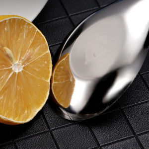 Ginca Chinese Spoons Stainless Steel Rice Soup Spoon Long Handle Flatware Cutlery Cooking Utensil Table Spoon For Kitchen Restaurant