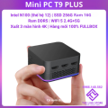 Máy tính Mini PC Intel NUC T9 Plus mới FullBox - intel N100 thế hệ 12 ram 8G siêu nhỏ gọn. 