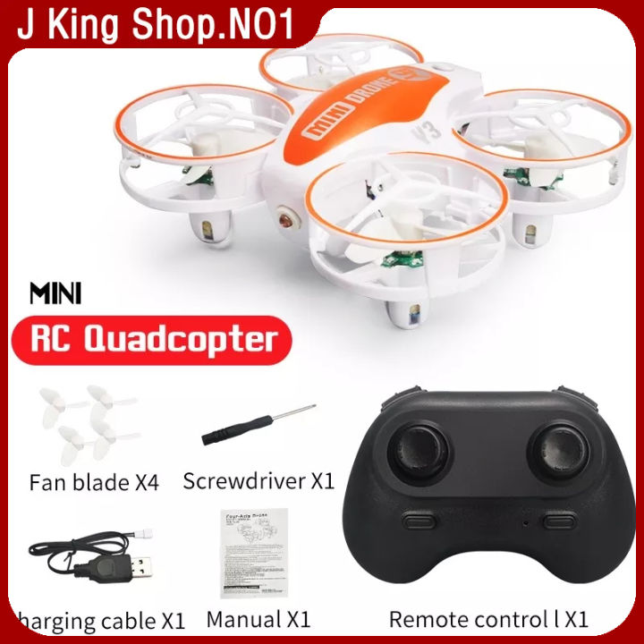 Rocket RC Flip Micro Drone - Quadricottero 2.4G Per Interni/esterni, Pronto Al Volo