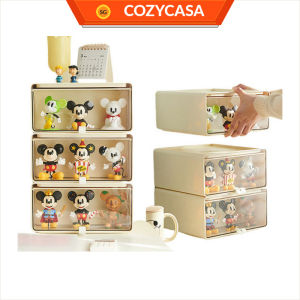 【COZYCASA】Desktop Figurine Storage Box / Pull Out Transparent Blind Box Display Drawer / Display Rack