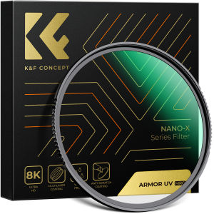 K&F CONCEPT NANO-X MCUV Lens Filter Explosive-Proof Filter with 28 Multi-Layer Coatings Ultra-Slim HD Waterproof Scratch Resistant