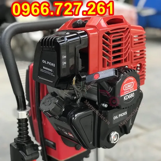 Máy đóng cọc rào chạy xăng 2 thì