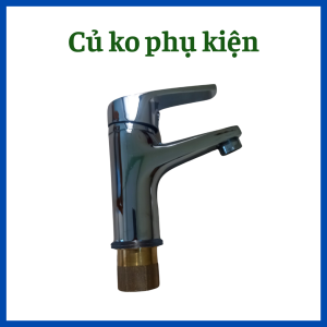 Vòi lavabo nóng lạnh 1 lỗ vòi chậu rửa mặt nóng lạnh đồng lỗ kim vòi chậu nóng lạnh thân đồng cao cấp lavabo nóng lạnh 1 lỗ đồng tay lõm