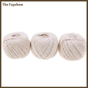 [The Fayshow] 1Roll 229 feet Butchers Cotton Twine Meat Trussing Turkey Barbecue Strings Rope