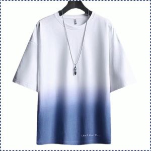 T-shirt Loose Light and Thin Short-sleeved Top Soft and Flattering Comfort Durable Ice Fabric