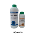 Keo Epoxy đổ mặt bàn, Nhựa epoxy trong suốt đổ khuôn silicone, Epoxy resin làm handmade - Bộ 1kg - LRAB 312. 