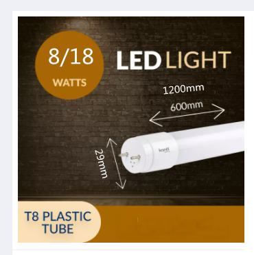 T8 Led tube light 8w/16-18w warm white /natural white /daylight 0.6M ...