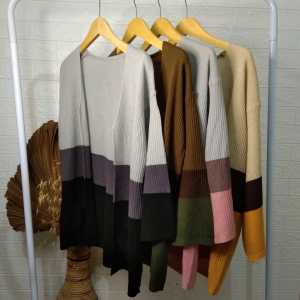 Cameroon Cardy Rajut Wanita Oversize / 12 Gate Fashion Korea / Atasan - Bahan Wol Akrilik / Rajut Berkarakter Ringan dan Lembut - One Size Fit to L