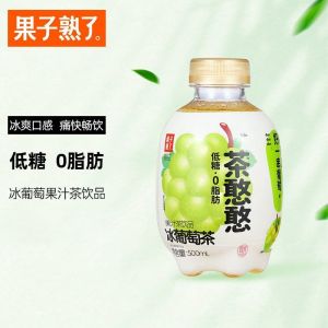 果子熟了-茶憨憨-冰葡萄/冰桃子 500毫升 FRUIT RIPENING-Tea Hanhan-Ice Grape Flavor/Ice Peach Flavor 500ML