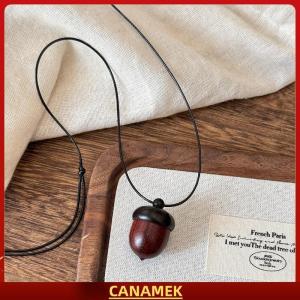 Miễn phí vận chuyển✨ Sáng tạo có thể mở ra acorn Mặt dây chuyền dài dây chuyền choker cho phụ nữ người đàn ông thích hợp áo len chuỗi trang sức quà tặng