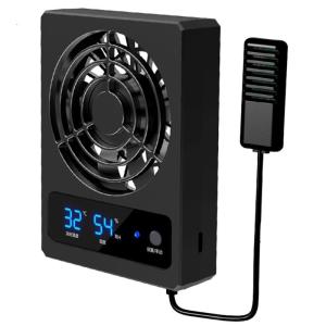 Reptiles Cooling Fan for Terrariums Low Noise Energy Saving Chiller Air Coolers Humidity Reducer Chiller Automatic Control