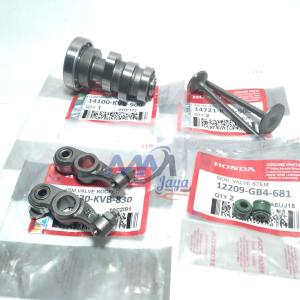 PAKET Noken As Camshaft Vario 110 Old CW Techno CBS Karbu KVB Honda Platuk klep set Payung Seal Sil
