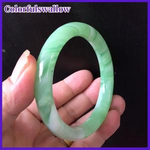 Colorfulswallow Giả Ngọc Vòng Đeo Tay Màu Xanh Lá Cây Của Phụ Nữ Cổ Điển Vòng Vòng Đeo Tay Phụ Nữ Đồ Trang Sức Quà Tặng