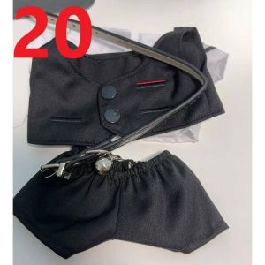 20cm Doll Clothes Cotton Stuffed Dolls Embroidery Jackets Casual Fashion Clothes With necklace  Game Love and Deepspace Xavier Zayne Rafayel ralayo Sylus Gift