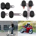 V Universal 12 Motorcycle Scooter LED Headlight Steering Light Headlight Adjustable Mount Waterproof On Off Switch with Indicator. 