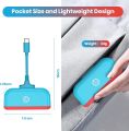 NEWDERY Switch Dock for Nintendo, Switch Docking Station for TV, Type C to 4K HDMI Hub Switch TV Adapter, Portable Travel PD Charging Dock for Nintendo Switch OLED/Steam Deck/Samsung DeX. 