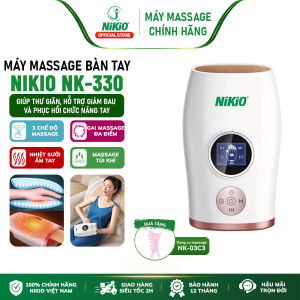Máy massage bàn tay Nikio NK-330 - Giảm đau nhức mỏi tay hỗ trợ tuần hoàn máu