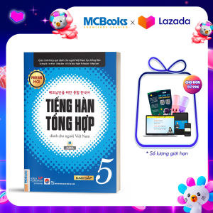 Tiếng Hàn Tổng Hợp Dành Cho Người Việt Nam Cao Cấp 5 Bản Đen Trắng