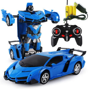 mobil remote Bisa berubah jadi robot - Mainan Mobil Robot Remot -Silver Line Toys