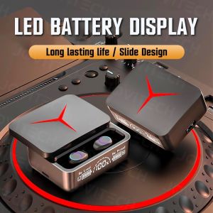【HOT PROMOTE 75% Discount】 Headset Bluetooth M90Pro TWS Wireless Earphones Bluetooth 5.2 In Ear HIFI Mini Waterproof Sports Gaming Music Earbuds With Charging Box M90 Pro
