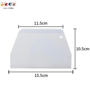 okek Plastic Cake Scraper  Decoration Baking  Cutter Cake Decoration Baking Tools plastic