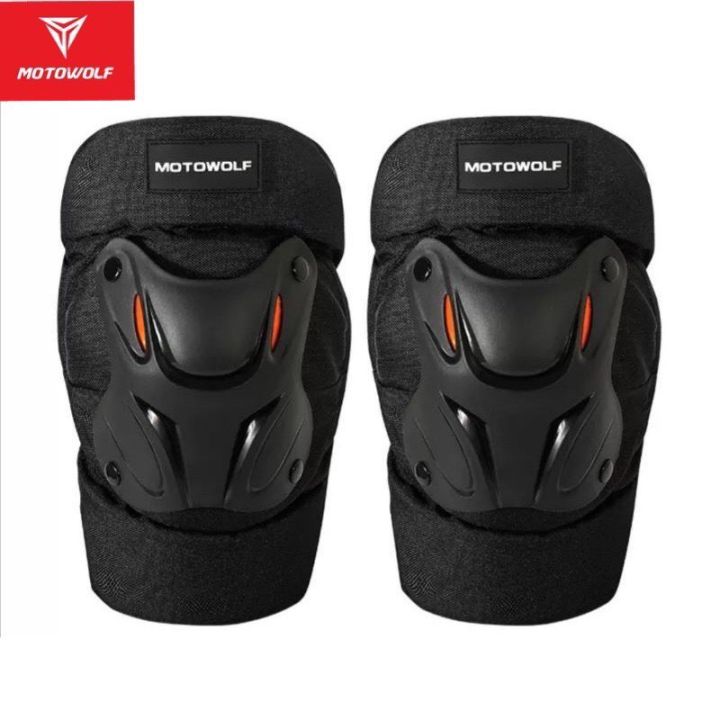 Motowolf MDL 1010 การ์ดเข่า สำหรับขี่มอเตอร์ไซด์ ขนาดฟรีไซด์ | Lazada.co.th