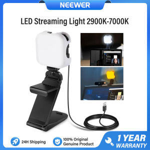NEEWER PL81 Pro LED Streaming Light with Windows & macOS Software Control 2 in 1 Monitor Mount & Stand USB Laptop Computer Webcam Lighting for Video Conference Zoom Call