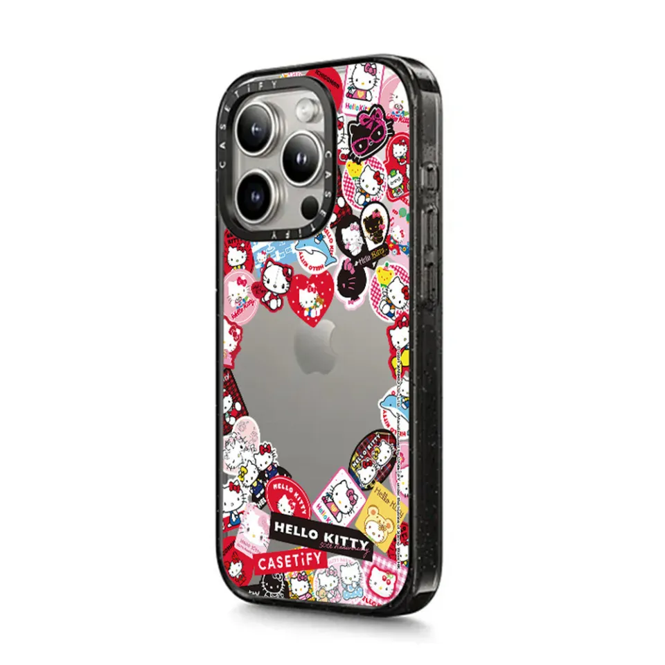 iPhoneアクセサリー CASETIFY Hello Kitty 50th Anniversary Sanrio 50th Anniversary Limited Edition Hello Kitty Phone