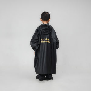 JAS HUJAN ANAK PONCO CREAM PVC TEBAL WATERPROOF