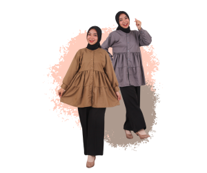 Day to Day Kemeja Tunik Toyobo Fenomenal Bisa