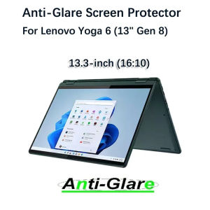 2X Ultra Clear /Anti-Glare/Anti Blue-Ray Screen Protector Guard Cover for Lenovo Yoga 6 (13" Gen 8) Laptop PC 13.3" 16:10