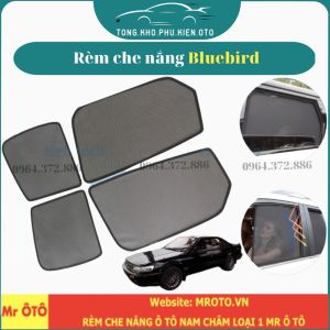 Rèm Che Nắng Xe Nissan Bluebird-Hàng Loại 1 Mr Ô Tôvải dàychống nắng tốt dễ lắp đặtvừa khít-Đế nhựa/ Có hít nam châm