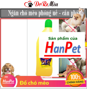 Hanpet Fay Repell - Xua đuổi chó mèo (2 loại) ngăn chó mèo phóng uế và cắn phá đồ đạc