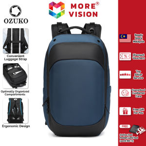 OZUKO Backpack Casual Bagpack Premium Business Waterproof Oxford Men Laptop Travel School Bag Beg Galas Sekolah Lelaki