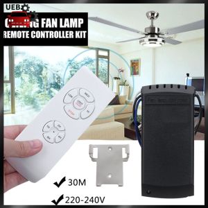 [Ueb Wholesale Mall] Universal Ceiling Fan Lamp Remote Controller Speed Controller Timing Lightweight Intelligent Switch for Lighting Parts