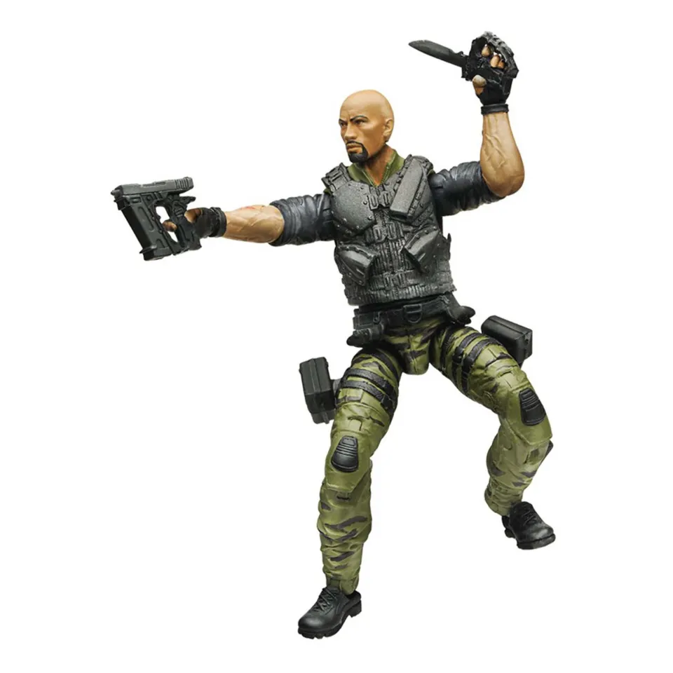 Dwayne Johnson Gi Joe Retaliation GI JOE Retaliation Battle-Kata Roadblock Dwayne  Johnson The Rock, image size:960x960
