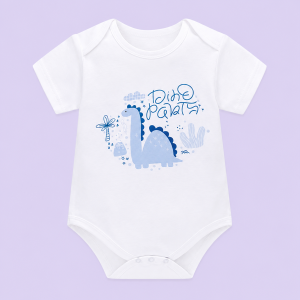 Jumpsuit/Bodysuit ngắn cộc tay Miraclebaby chất liệu cotton mềm mại thoáng mát cho bé từ 0-12 tháng
