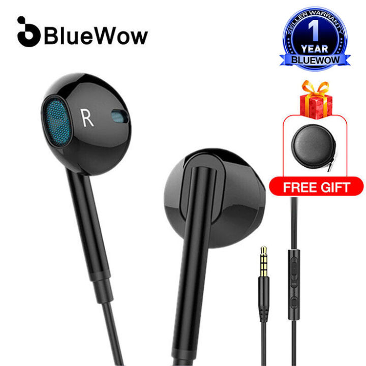 Deep Bass] BlueWow M15 Noise Cancelling Headphones Earphones Wired - Main Image