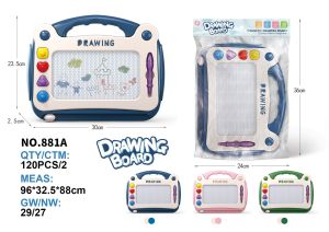 Kids Magnetic Drawing Board Educational Game Brain Painting Blackboard Learning Handwriting Pad