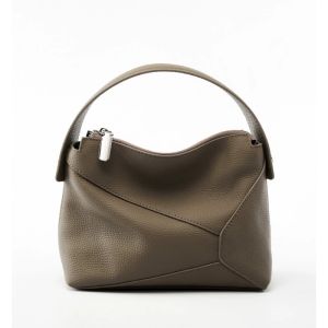 BeeeGreen Women Genuine Leather Shoulder Bag Fashion Pillow Handbag Daily Elegant Commuter Bag