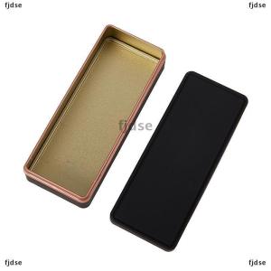 [COD] fjdse กล่องเก็บของทรงสี่เหลี่ยมหลากสีพร้อมฝาปิดกล่องดีบุกขนาดเล็กกล่องเปล่ากล่องเก็บของ