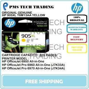 ORIGINAL HP INKJET 905XL T6M17AA T6M05AA T6M09AA T6M13AA 6950 6960 6970