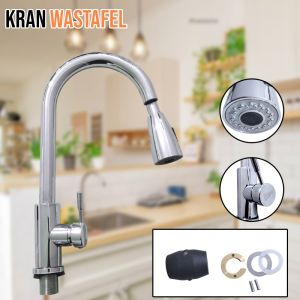 Biggers Sanitary Kran Air Kran Sink Tarik Kran Wastafel Tarik Bahan Warna Silver JS-38