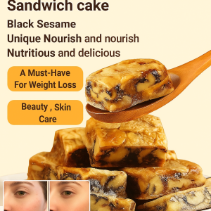 Black Sesame Walnut Clip Fig Sandwich Pie Sandwich Pie Fig Pie