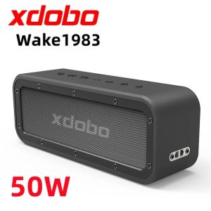 Loa Bluetooth 5.0 Xdobo Wake 1983 Công suất 50W Chống nước IPX7 Âm Thanh Siêu Trầm Siêu Hay Hỗ Trợ DSP TWS Thẻ TF - Chính Hãng
