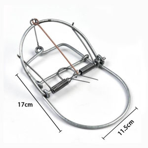 5pcs Large Spring Mousetrap Reusable Metal Mice Rats Trap