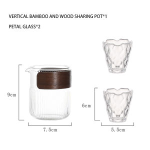 Bincoo Tay Đổ Bình đựng cà phê chia sẻ Ấm đun nước phích điện pha trà phin pha cà phê đặt thức uống pha lạnh nồi ly trà thủy tinh 330ml