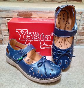 Promo 8.8 Sale Oclia Yasta Olshop putih  cream  hitam  salem Biru Navy Lucu pita vintage